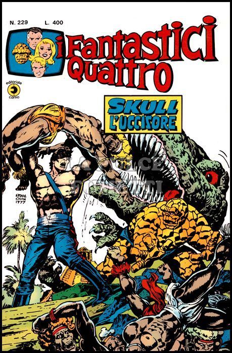 FANTASTICI QUATTRO #   229: SKULL L'UCCISORE